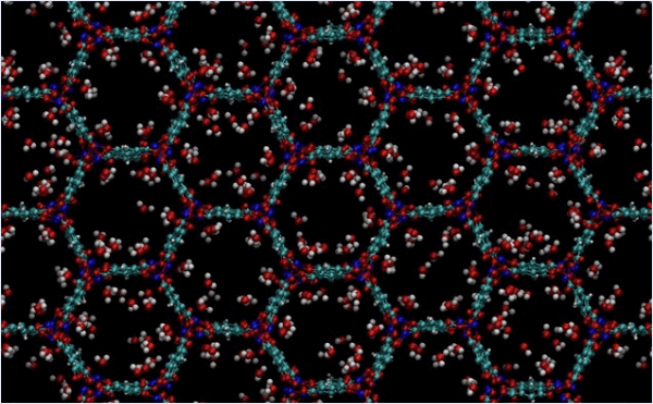 MOF-74NiにおけるH2O分子の吸着と拡散挙動 - MATLANTIS