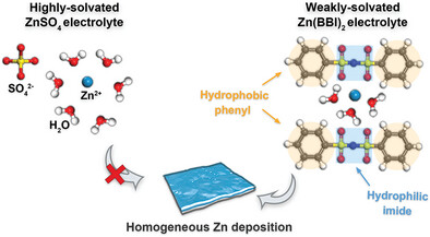 A New Zinc Salt Chemistry for Aqueous Zinc-Metal Batteries