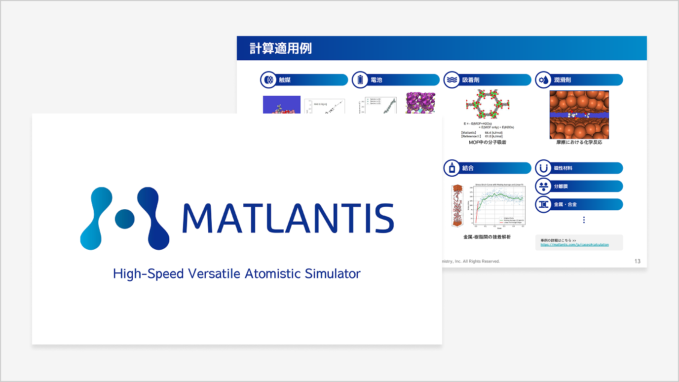 Matlantis ポータブルガイド